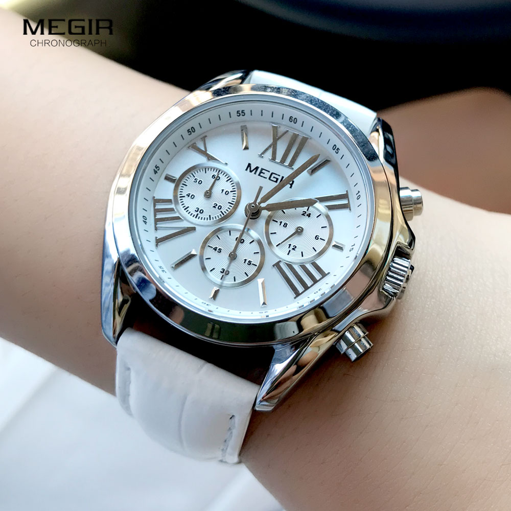 MEGIR2019 New Luxury Leather W - Luxury Watch Brand For Women recensione e prezzo