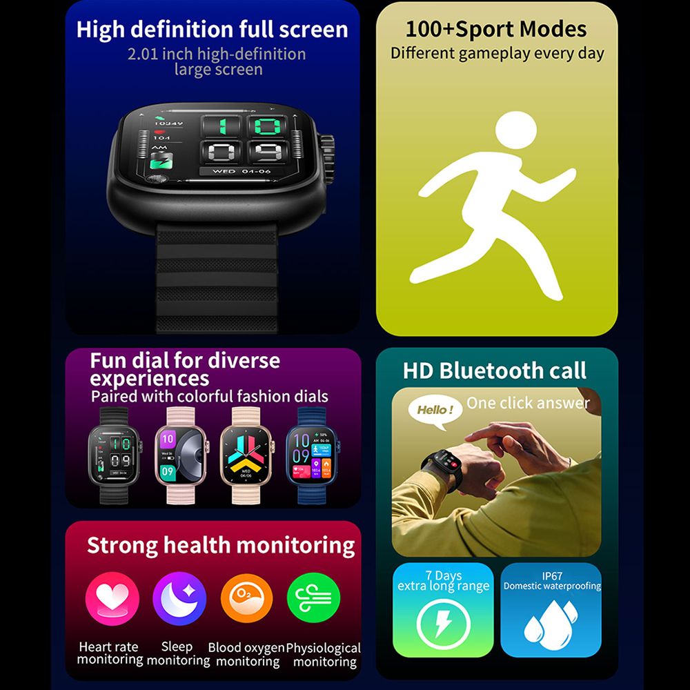 Man Smart Watch Flashlight Bod - Luxury Watch Korea recensione e prezzo
