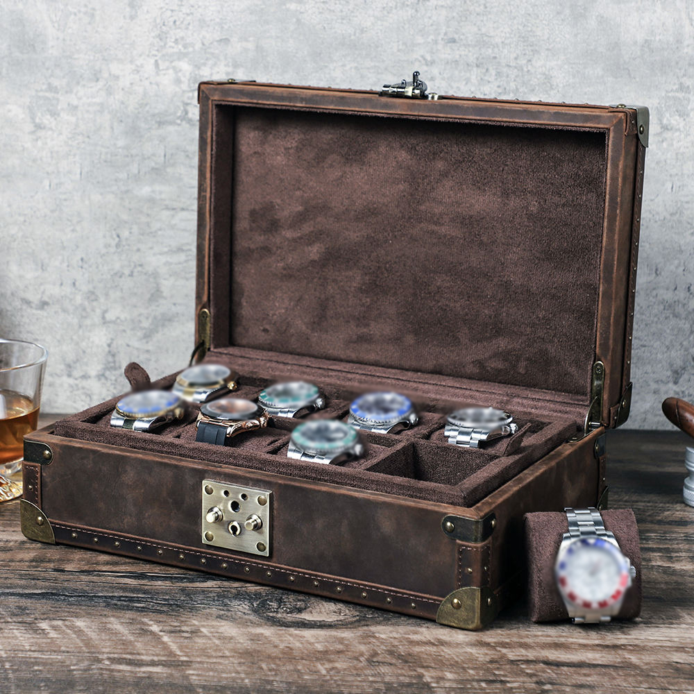 CONTACT'S FAMILY 8 Leather Cus - Luxury Watch Organizer recensione e prezzo