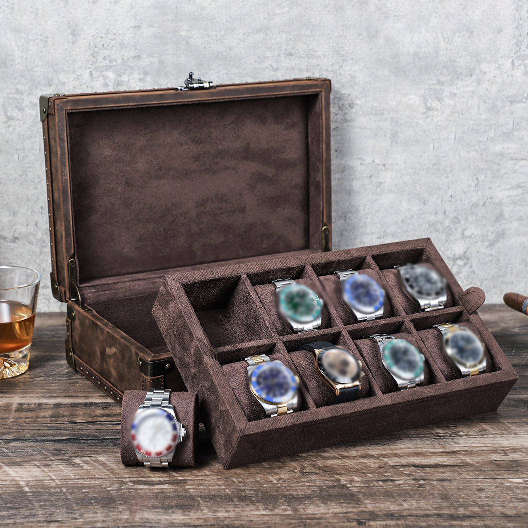 CONTACT'S FAMILY 8 Leather Cus - Luxury Watch Organizer recensione e prezzo
