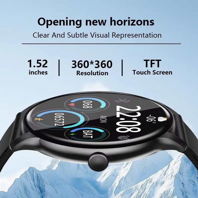 2025 New Smart Watch Heart Rat - Gmt Dual Timezone Watch recensione e prezzo