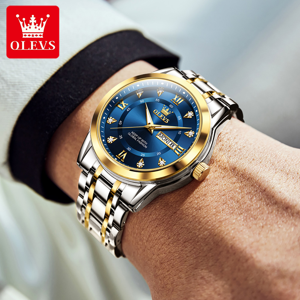 OLEVS Brand Fashion men's watc - Luxury Watch For Men recensione e prezzo