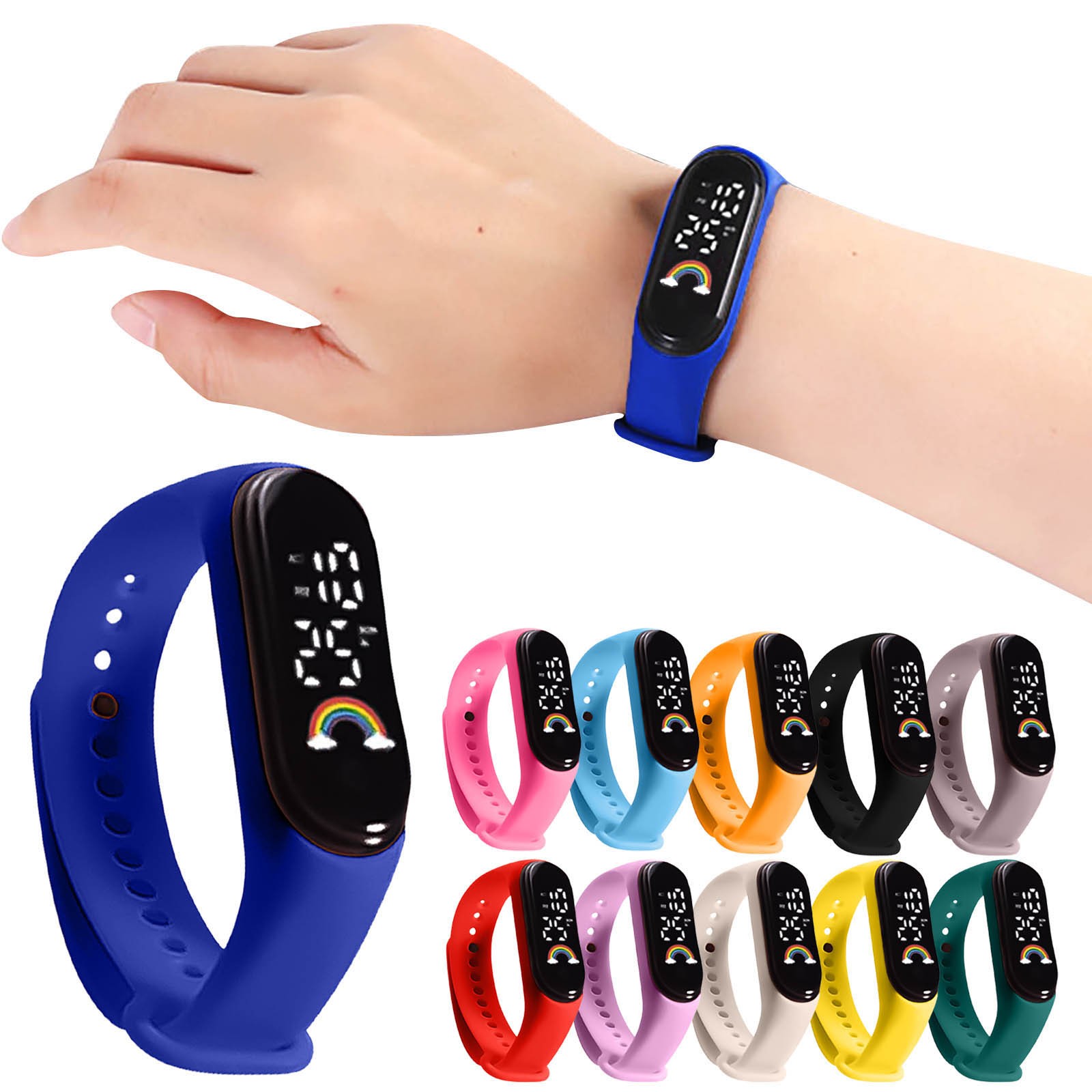 Children Multicolor Watch Led  - Sapphire Crystal Display recensione e prezzo