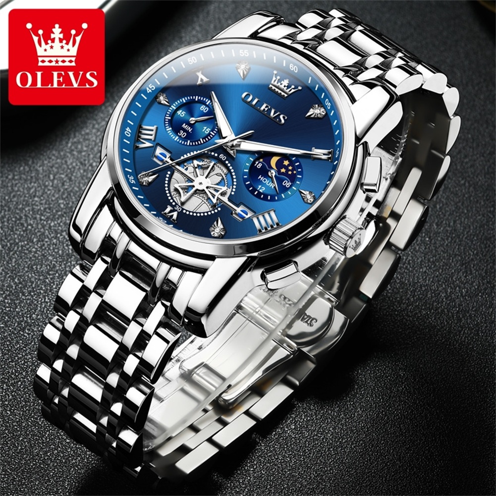 OLEVS 2856 Brand original auth - Luxury Watch For Men recensione e prezzo