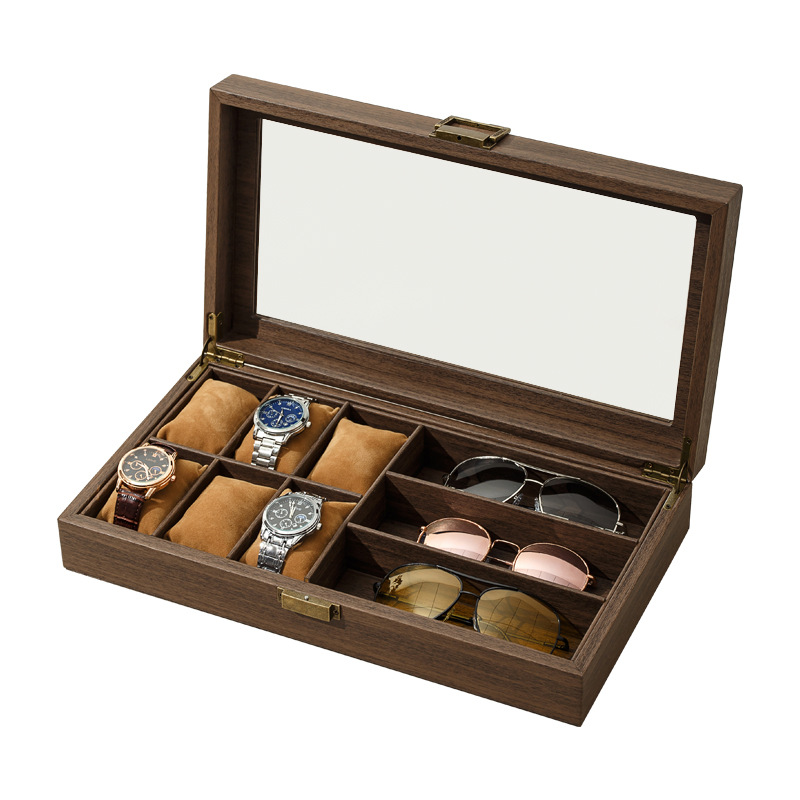 Luxury Wooden 2/3/6/10/12 Grid - Luxury Watch Holder For Men recensione e prezzo
