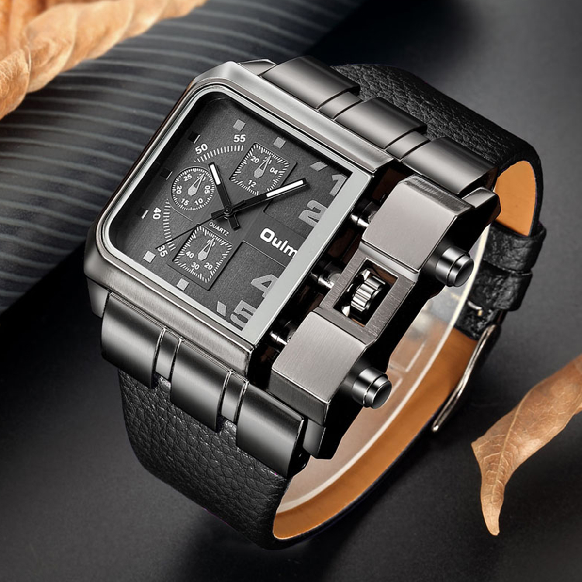 Oulm Casual Wristwatch Square  - Luxury Watch Name recensione e prezzo
