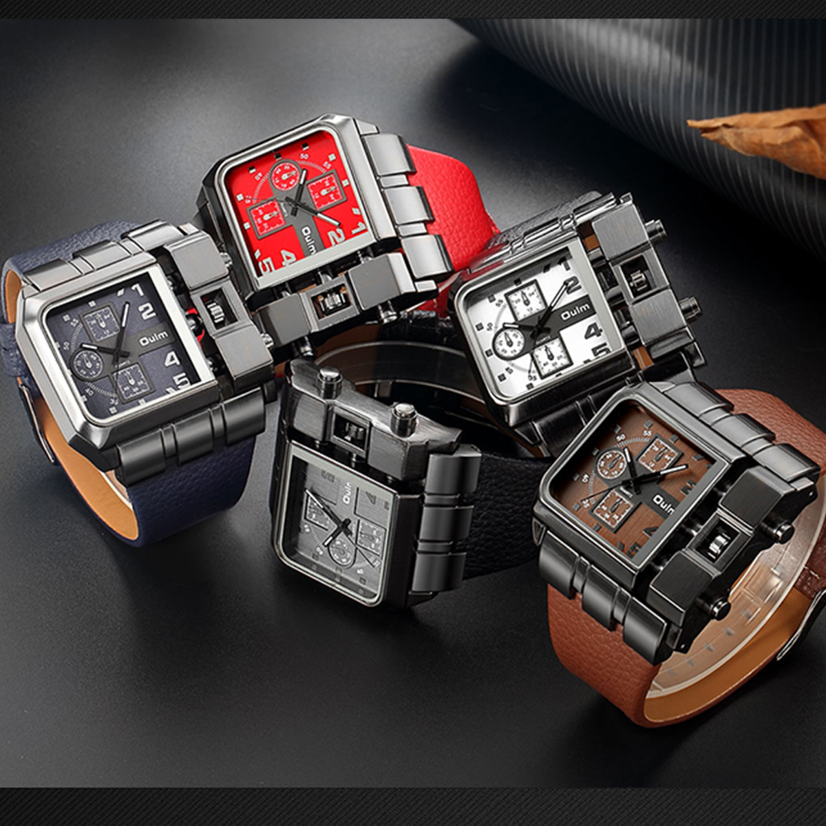Oulm Casual Wristwatch Square  - Luxury Watch Name recensione e prezzo