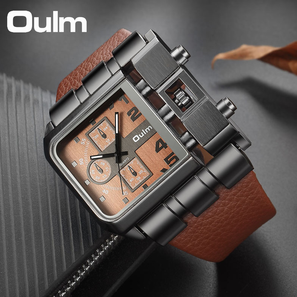 Oulm Casual Wristwatch Square  - Luxury Watch Name recensione e prezzo