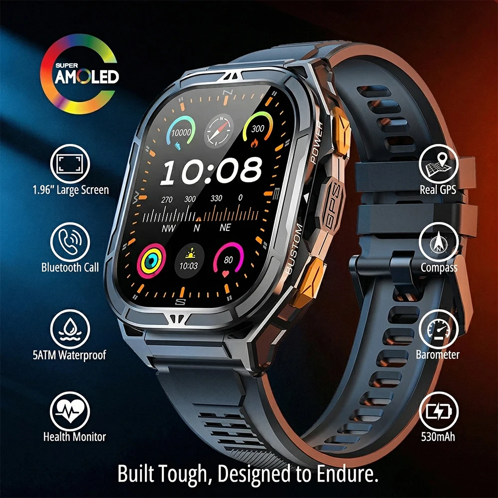 Luxury AMOLED Smartwatch Real  - Luxury Watch German recensione e prezzo