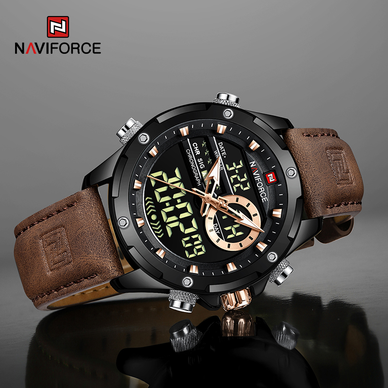 New NAVIFORCE Men Watches Quar - Luxury Watch Mockup recensione e prezzo