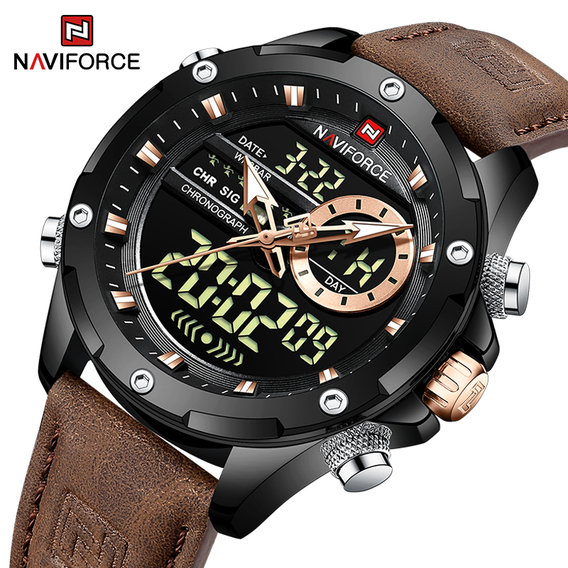 New NAVIFORCE Men Watches Quar - Luxury Watch Mockup recensione e prezzo