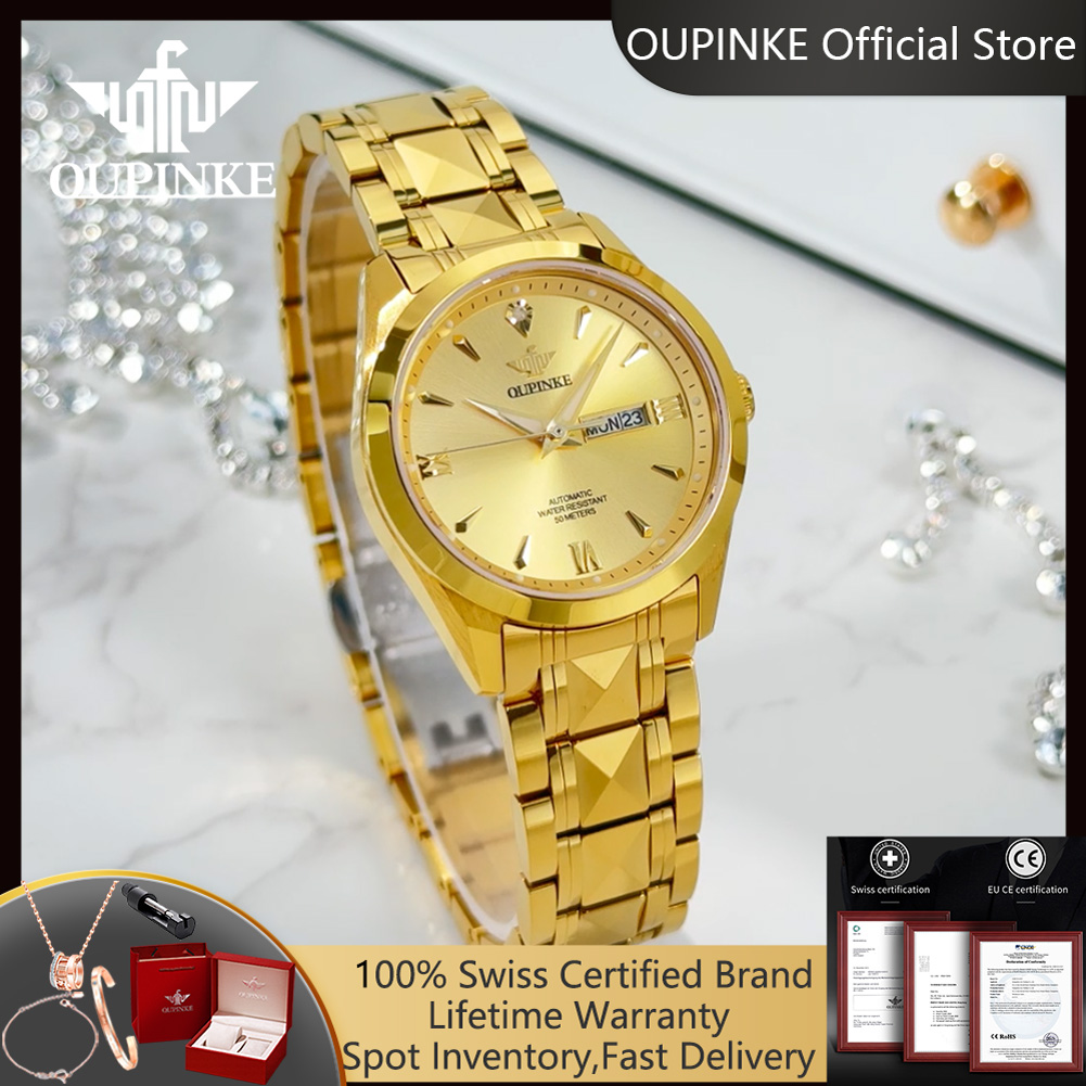 OUPINKE 3306 Real Diamond Woma - Sapphire Crystal Display recensione e prezzo
