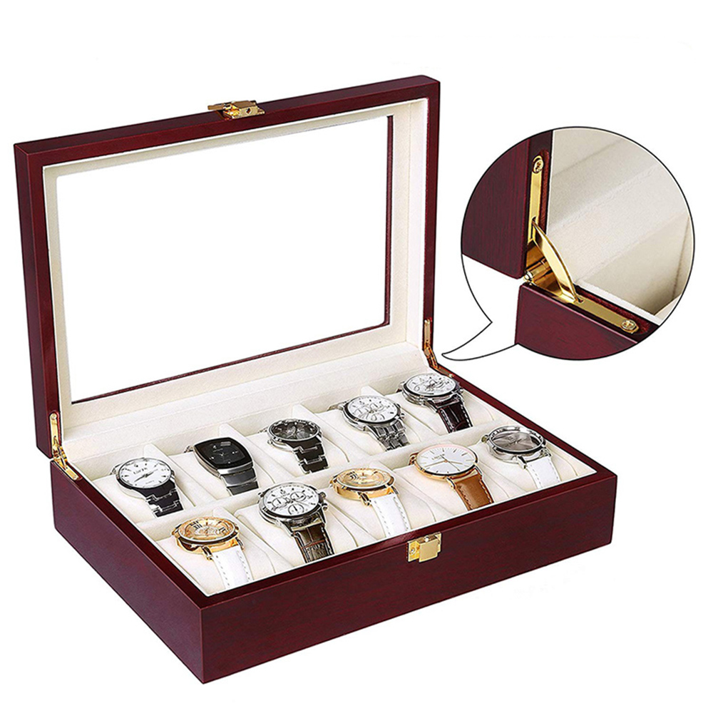 Luxury Wooden Watch Box 1/2/3/ - Luxury Watch Holder For Men recensione e prezzo