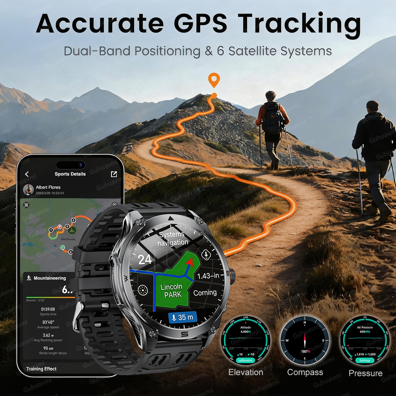 2026New Military GPS Smart Wat - Gmt Dual Timezone Watch recensione e prezzo