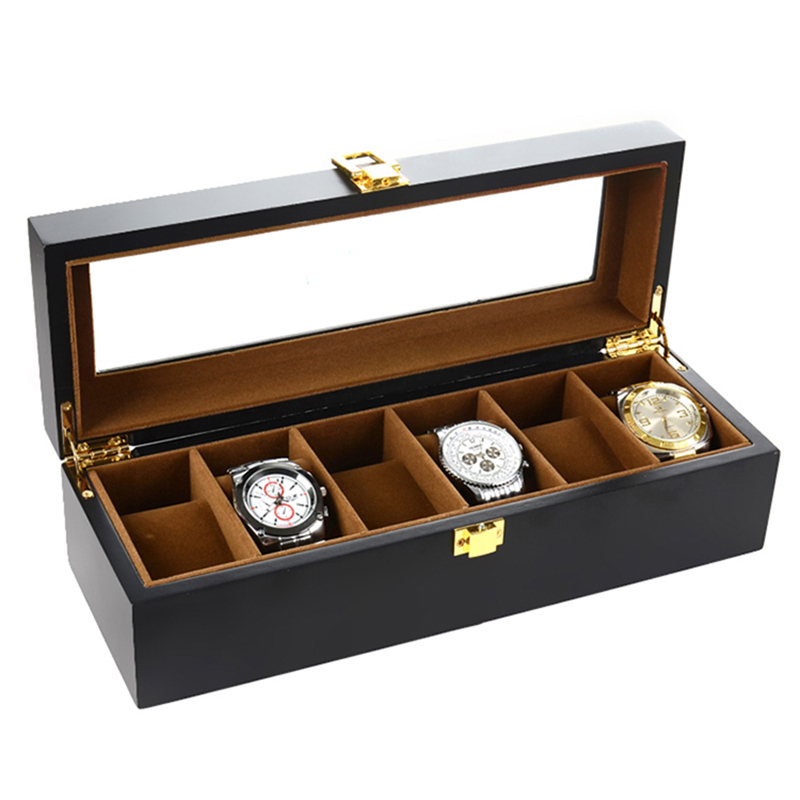 Wooden 6/10/12 Grids Luxury Wa - Luxury Watch Holder For Men recensione e prezzo