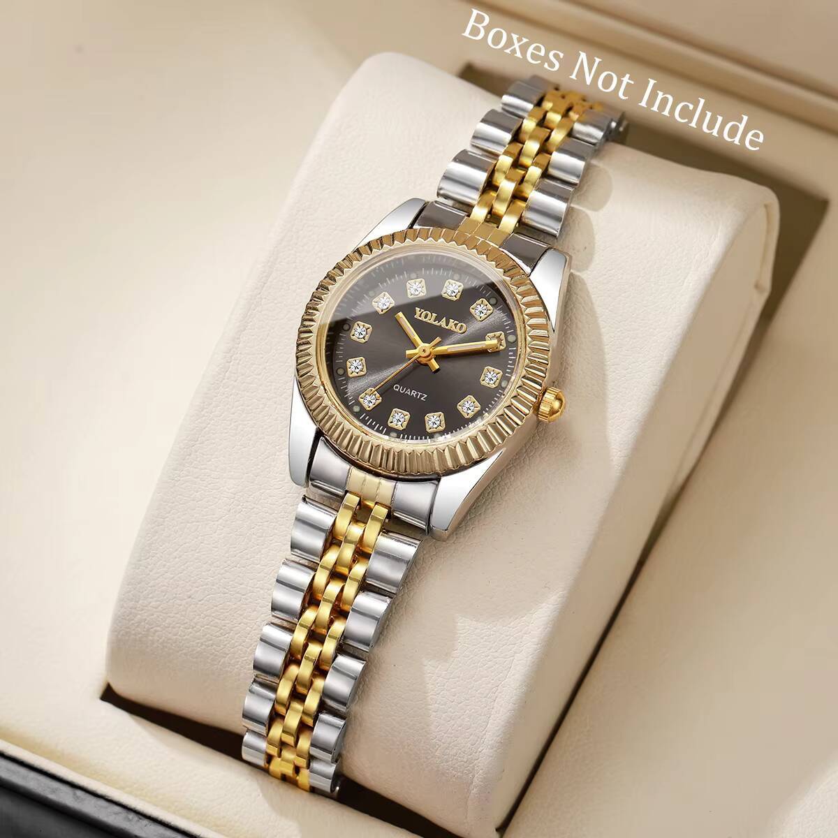 Fashion Rhinestone Women Quart - Luxury Watch Organizer recensione e prezzo