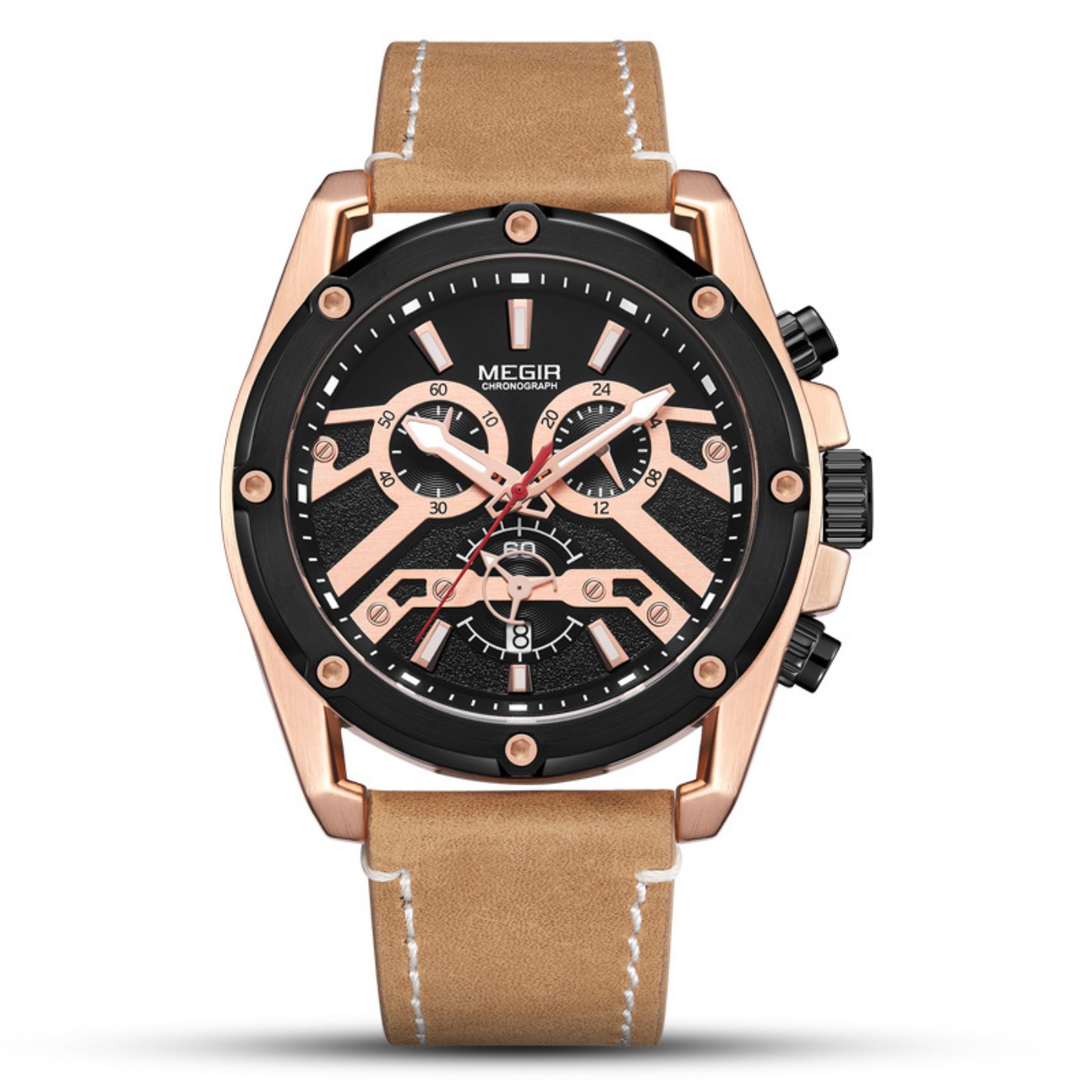 MEGIR Fashion Original Sports  - Luxury Watch Leather Strap recensione e prezzo
