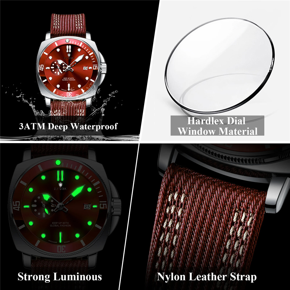 44mm New Chornograph Sports Bl - Luxury Watch Mockup recensione e prezzo