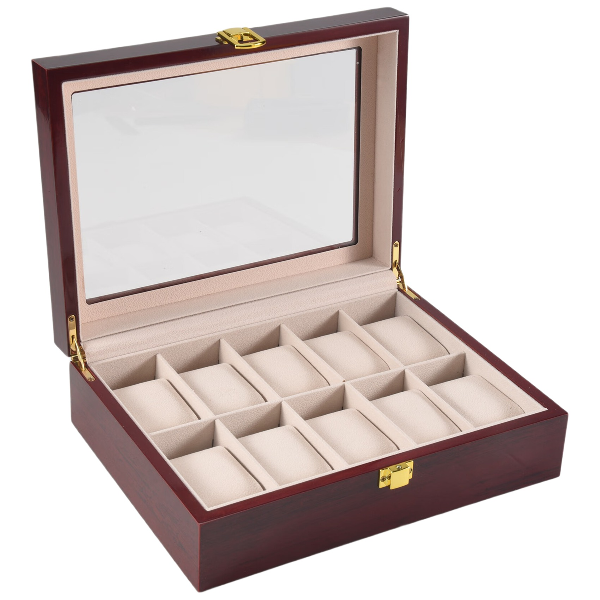 CLCUV Luxury Wooden Watch Box  - Luxury Watch Holder For Men recensione e prezzo