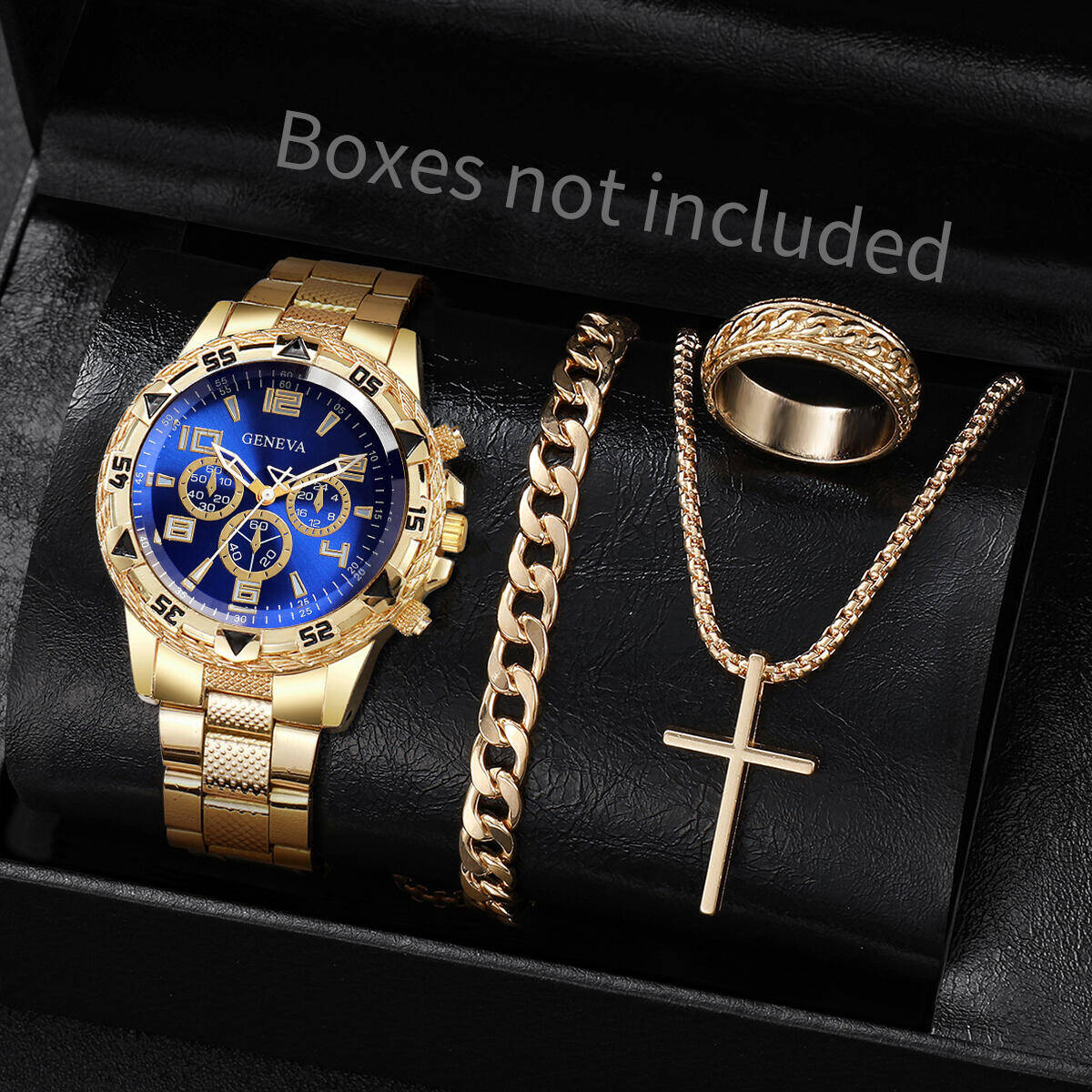 4PCS/Set Fashion Men Business  - Luxury Watch Organizer recensione e prezzo