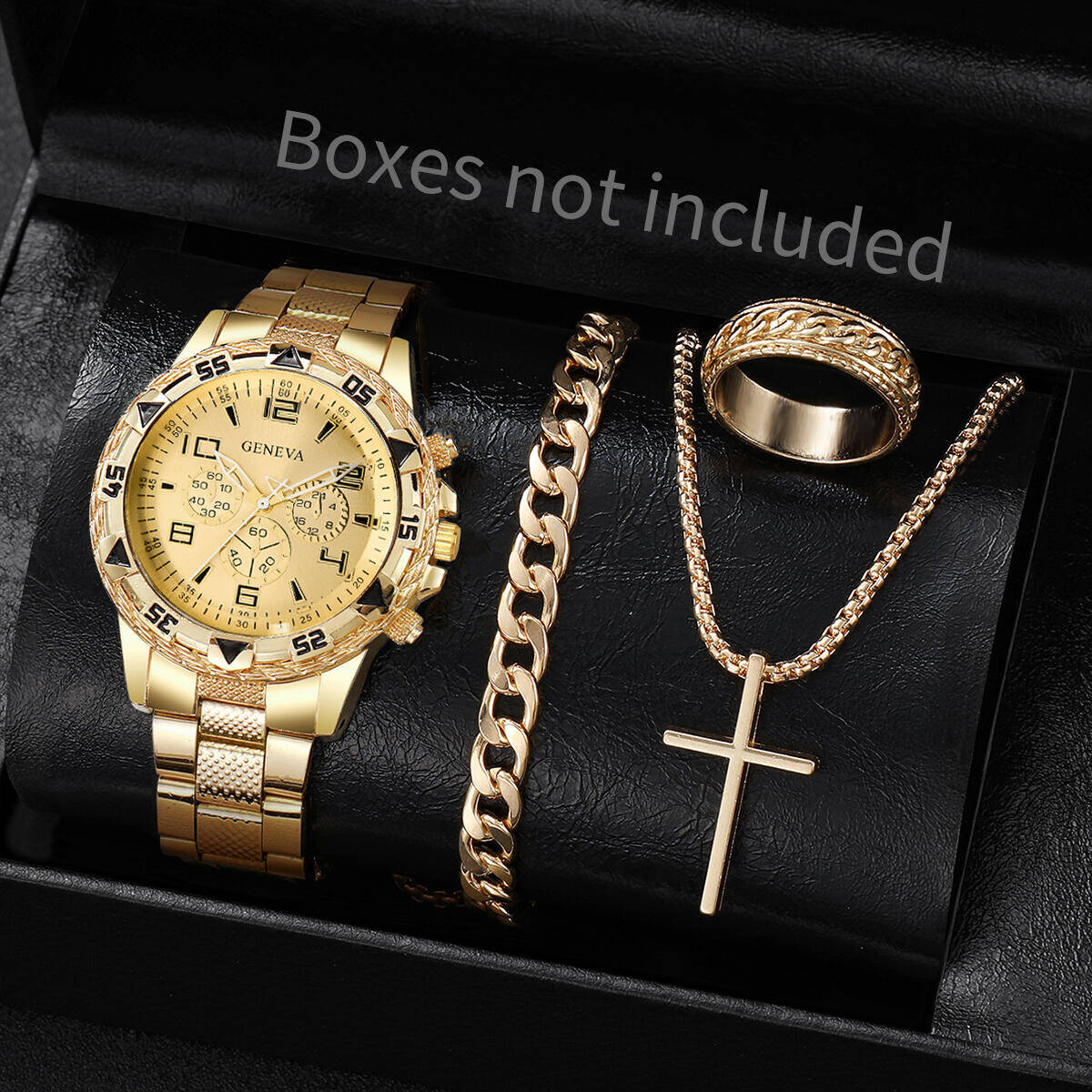 4PCS/Set Fashion Men Business  - Luxury Watch Organizer recensione e prezzo