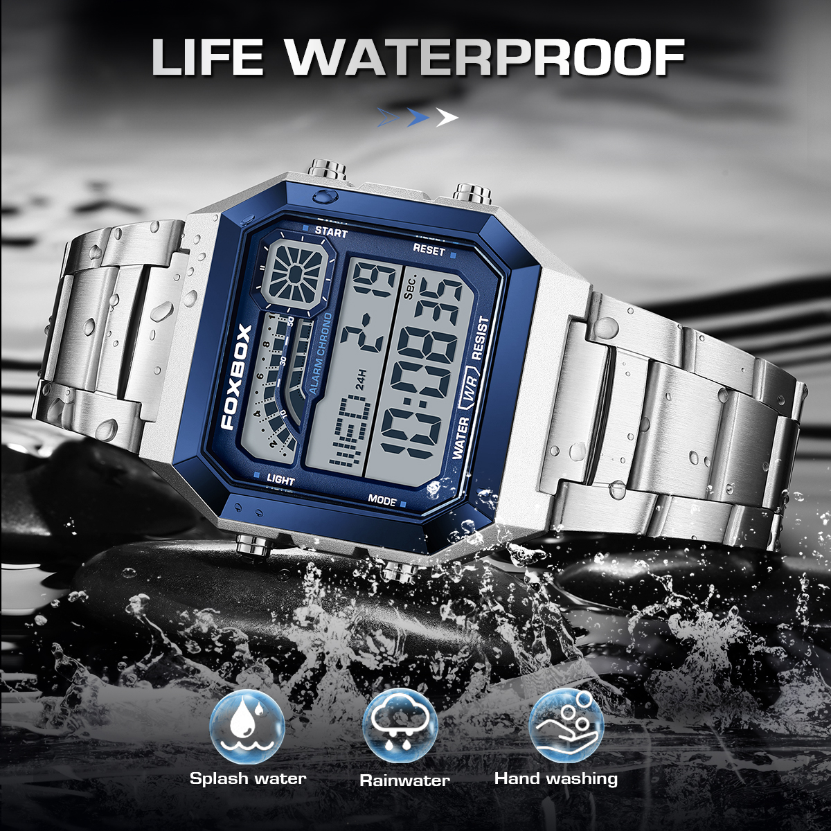 FOXBOX Fashion Luxury Digital  - Luxury Watch For Men recensione e prezzo