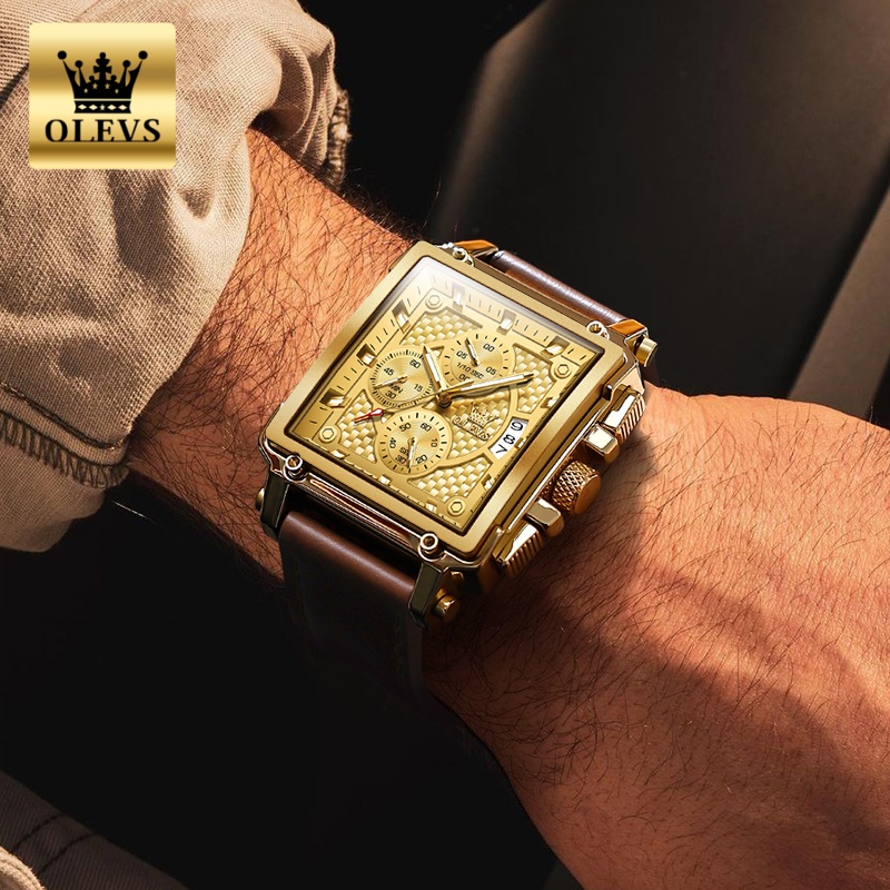 OLEVS brand mens watches water - Luxury Watch For Men recensione e prezzo