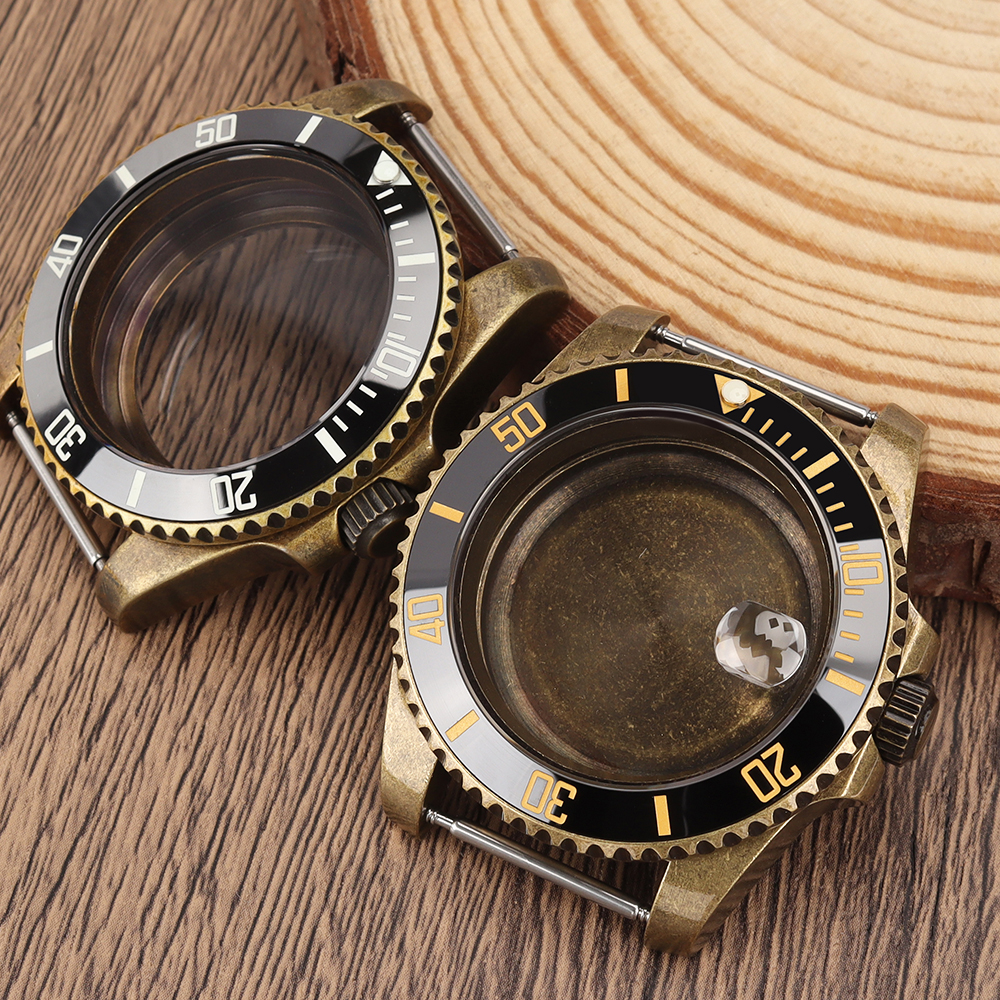 For NH35 Cases PVD Bronze Retr - Bronze Case Watch recensione e prezzo