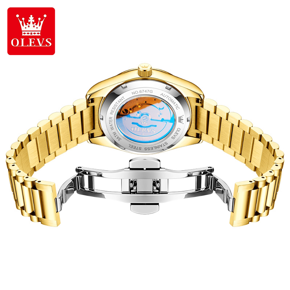 OLEVS 6747 luxury brand Men's  - Luxury Watch Brand recensione e prezzo