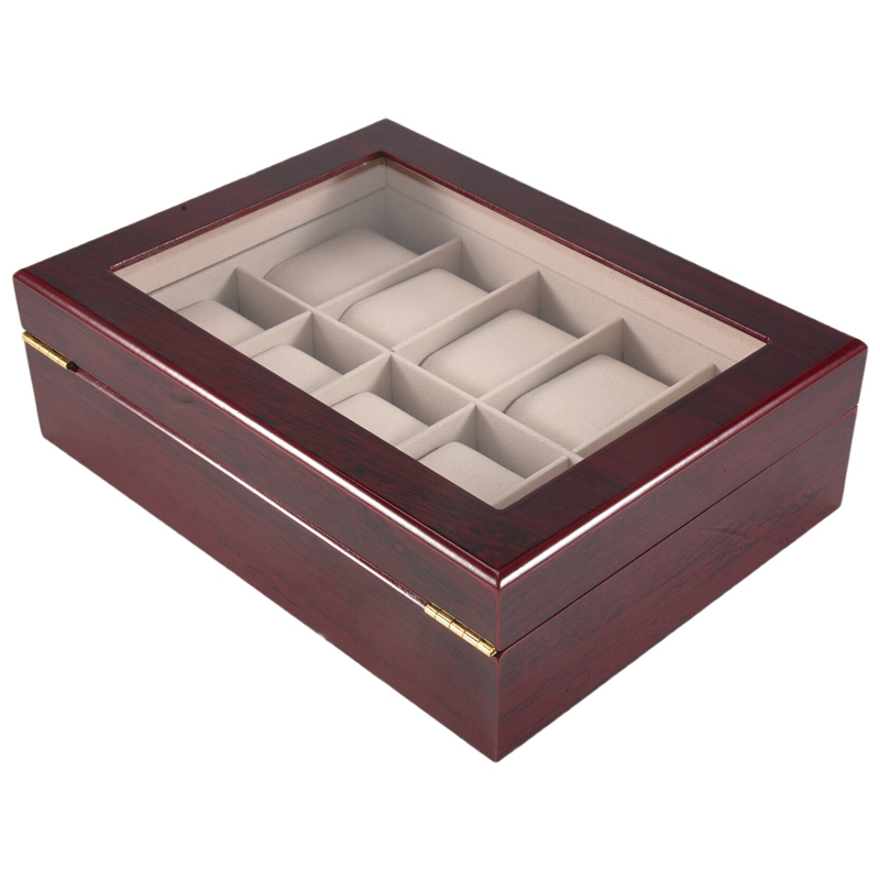 Luxury Wooden Watch Box Watch  - Luxury Watch Holder For Men recensione e prezzo