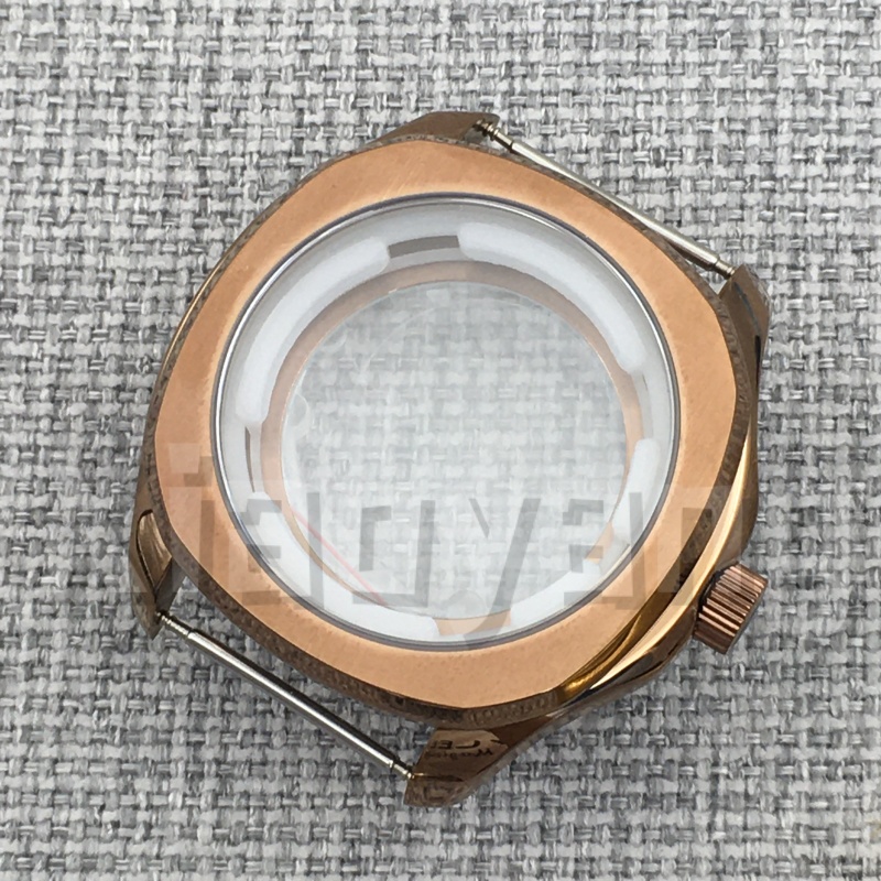 40mm PVD Brass Bronze Watch Ca - Bronze Case Watch recensione e prezzo