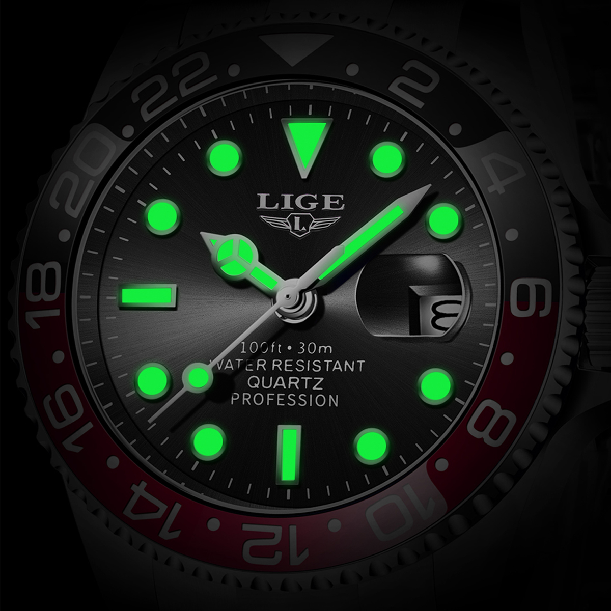 LIGE New Luxury Couple Watches - Luxury Watch Organizer recensione e prezzo