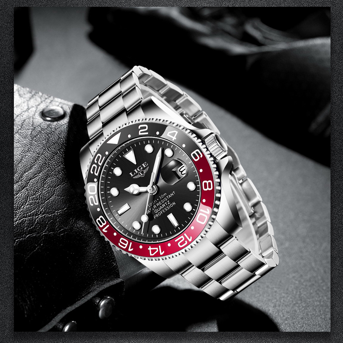LIGE New Luxury Couple Watches - Luxury Watch Organizer recensione e prezzo