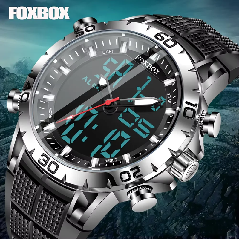 FOXBOX Mens Watches Sports Top - Luxury Watch Organizer recensione e prezzo