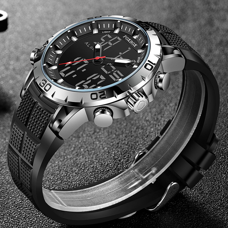 FOXBOX Mens Watches Sports Top - Luxury Watch Organizer recensione e prezzo