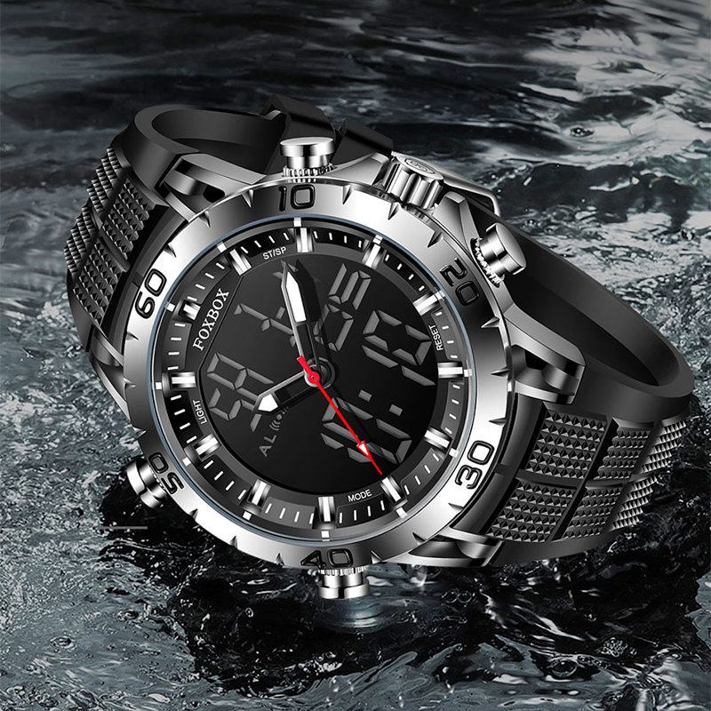 FOXBOX Mens Watches Sports Top - Luxury Watch Organizer recensione e prezzo