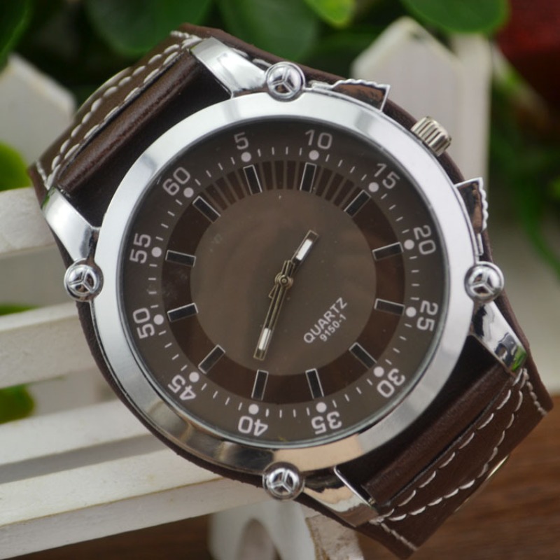 Fashion Brand Luxury Wristwatc - Luxury Watch Leather Strap recensione e prezzo