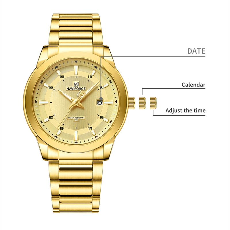 2024 Top Brand NAVIFORCE Mens  - Luxury Watch Mockup recensione e prezzo