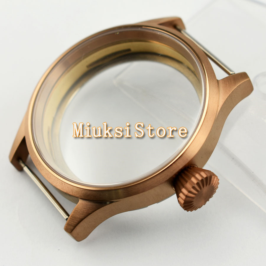 ETA6497 Watch Case 43mm Copper - Bronze Case Watch recensione e prezzo