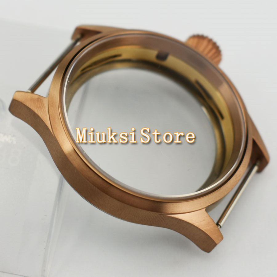 ETA6497 Watch Case 43mm Copper - Bronze Case Watch recensione e prezzo