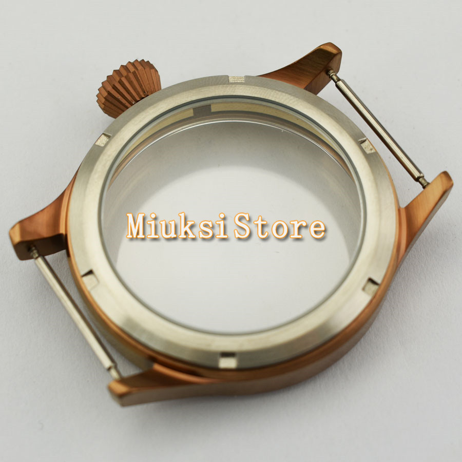 ETA6497 Watch Case 43mm Copper - Bronze Case Watch recensione e prezzo