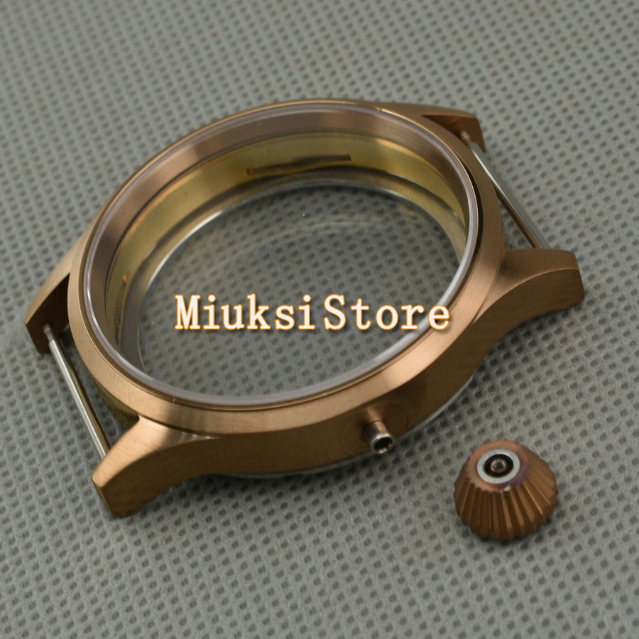ETA6497 Watch Case 43mm Copper - Bronze Case Watch recensione e prezzo