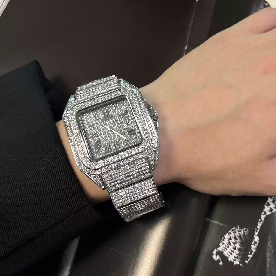 Gold or black Watch Ice Out Sq - Luxury Watch Name recensione e prezzo