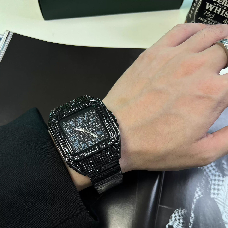Gold or black Watch Ice Out Sq - Luxury Watch Name recensione e prezzo