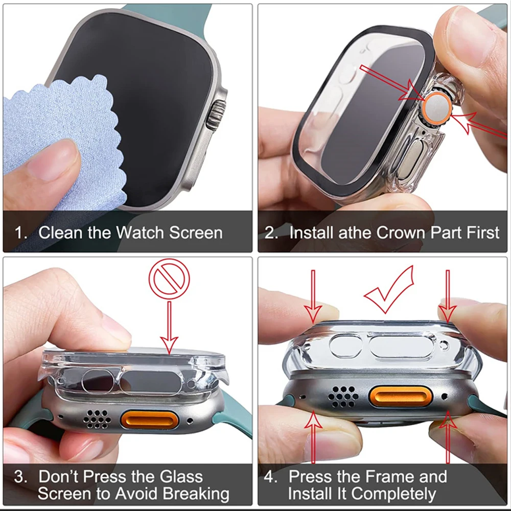 Glass+case For Apple Watch Ult - Luxury Watch Organizer recensione e prezzo