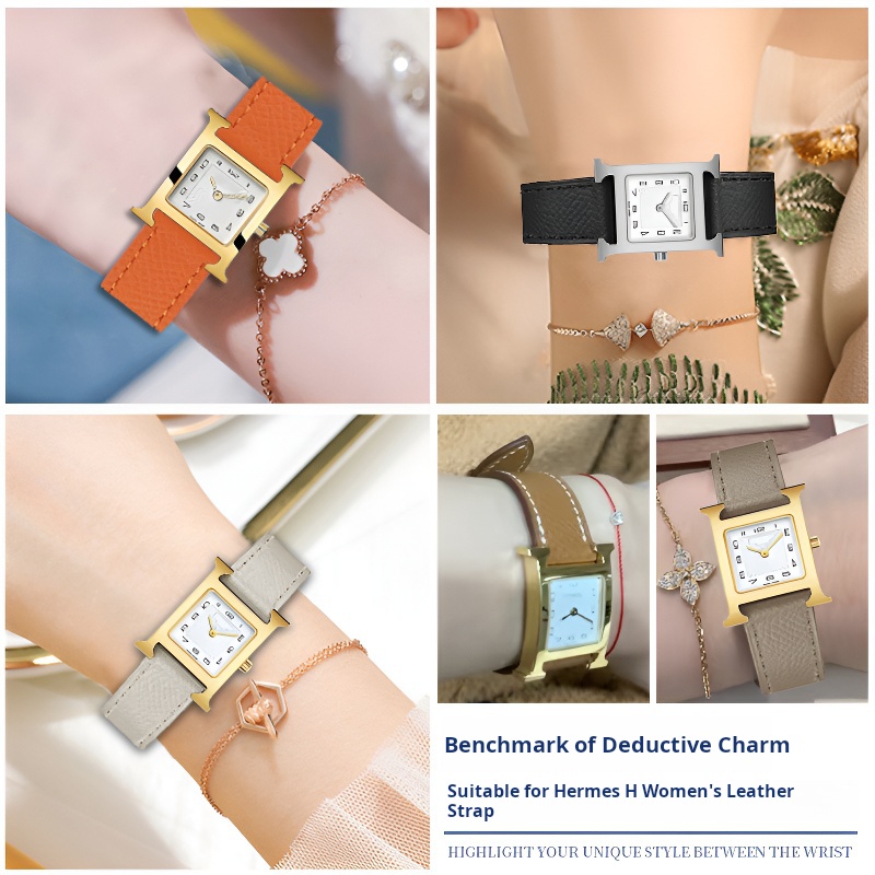 For Hermes H Genuine Leather W - Luxury Watch Hermes recensione e prezzo