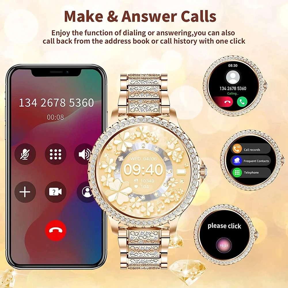 Fashion Luxury Gold Women Smar - Luxury Watch German recensione e prezzo